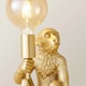 image 5 of ValueLights George Monkey Gold Table Lamp & Bulb | Gold