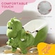 image 6 of AIYAPLAY Baby Rocking Horse w/ Safety Belt, 32 Songs, Wood Base, Hand Puppet