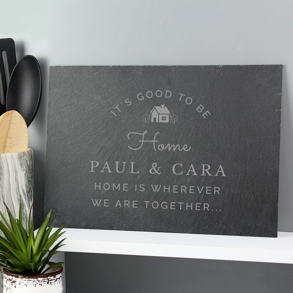 image 1 of Personalised New Home Slate Black