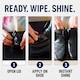 image 5 of Shoe Shine Sponge - Natural Conditioner and Restorer