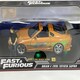 image 1 of Fast and Furious 1995 Toyota Supra Lights Up Brian Figure 1:18 Jada 31139