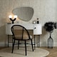 image 2 of Orion Metallic Wallpaper in Warm Grey and Silver with Gold Sparkle Multi