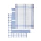 image 1 of Interiors by Premier Efficient Set Of Three Blue And White Tea Towels, Absorbent Durable Tea Towels, Soft Tea Towels For Kitchen Blue