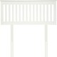 image 3 of 6ft Super King White finish solid wood wooden headboard bed head end board White | 6ft Super King