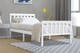 image 1 of Marnel 3ft Single White Bed Frame | White | Single