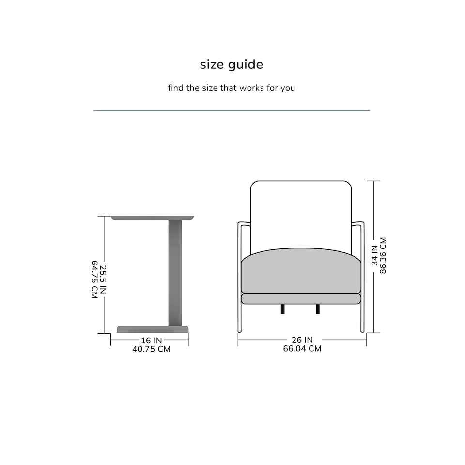 image 1 of Nora C-Shaped Solid Mango Wood Sofa Side Table for Living Room