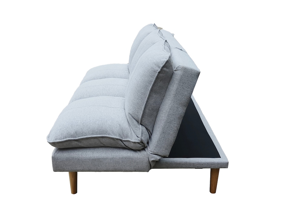 image 1 of The Amalfi 3 Seater Sofa in Grey or Sky Blue | Grey | One Size