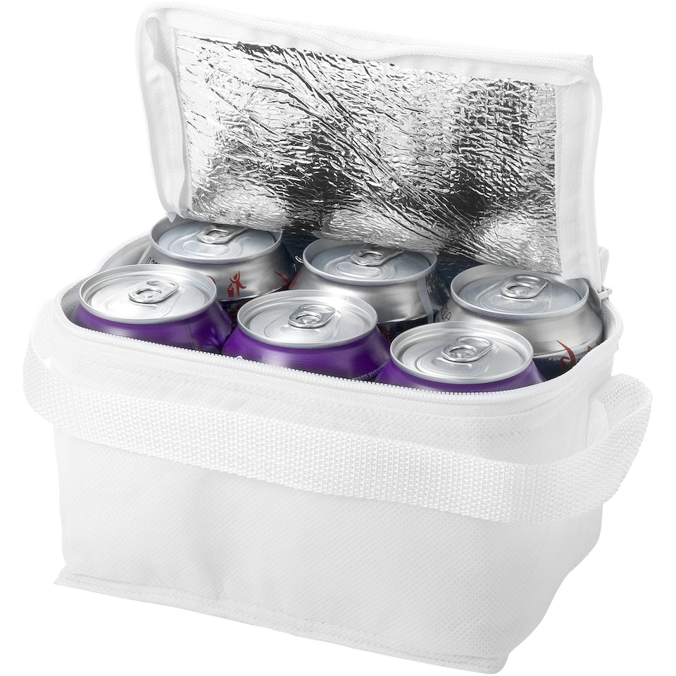image 1 of Bullet Spectrum 6 Can Cooler Bag - White - 20 x 15 x 12 cm