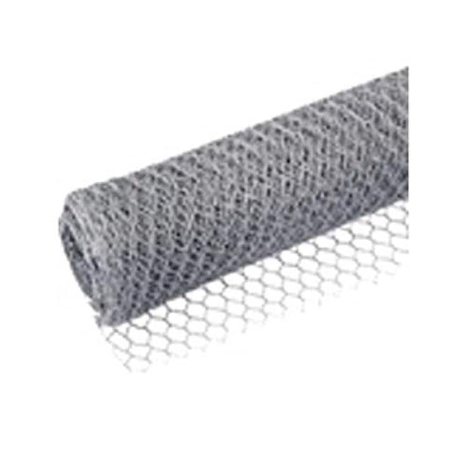 image 1 of 4m x 90cm of 13mm Chicken Wire Mesh Netting for Gardens / Pets / Ponds | Silver | Silver | 1