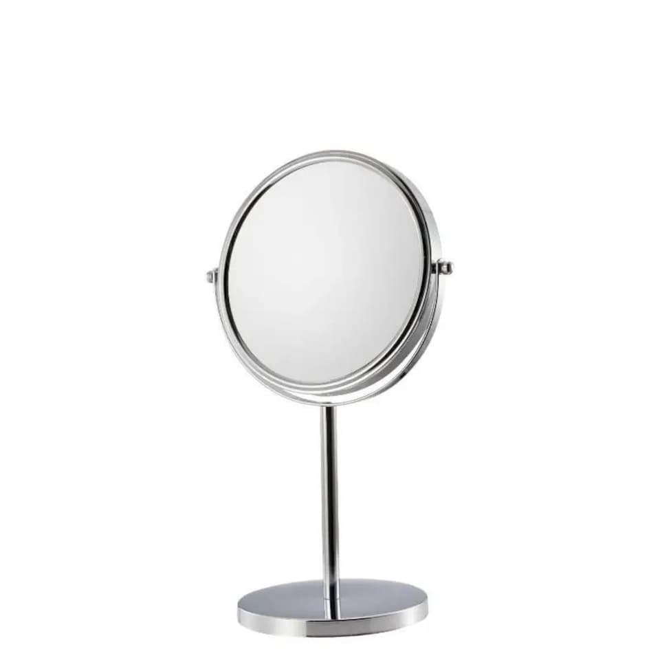 Dyzi Double-Sided Crystal Style Makeup Mirror 1X/10X Magnification Mirror