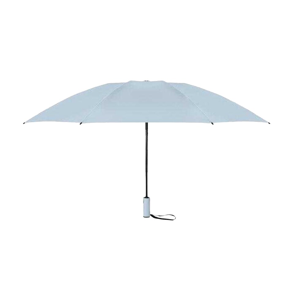 image 1 of MidOcean Agumbe Windproof Folding Umbrella | Blue | Baby Blue | One Size | 1