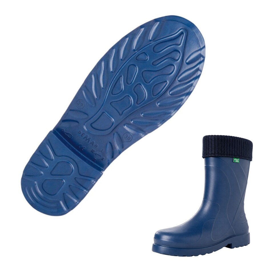 image 1 of Luna Women's EVA Wellies with Removable Warm Insert Navy EU37/38