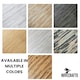 image 4 of NOVECRAFTO Self Adhesive Floor Planks | 36x5.98in (91.4x15.2cm) Each | Peel & Stick Vinyl Flooring | Stormwave Timber Design | Waterproof DIY Tiles Brown | 5 sqm