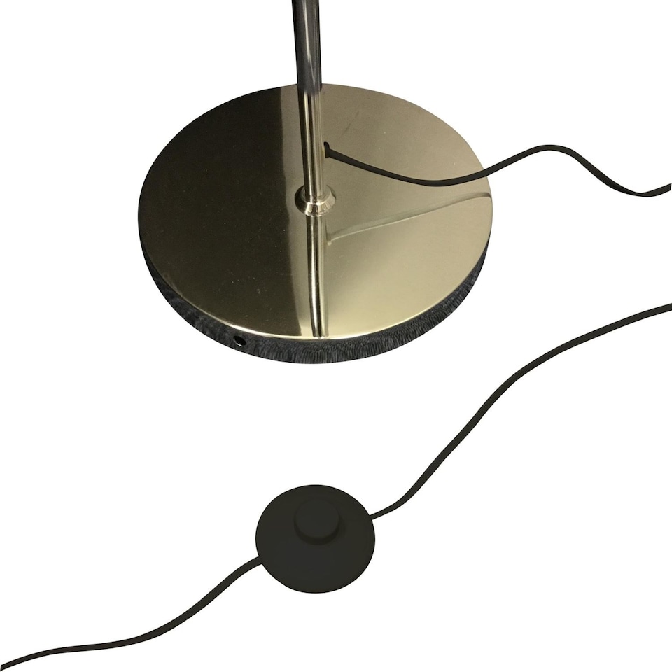 image 1 of Chrome and Acrylic Crystal Jewelled Floor Lamp | Chrome | Clear | Small | 1