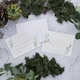 image 1 of Geometric Greenery Rsvp Cards & Envelopes - Pack of 25