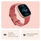 image 3 of Fitbit Versa 4 - Pink Sand / Copper Rose
