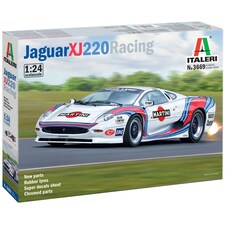 Italeri Jaguar XJ 220 Racing Car Model Kit Scale 1-24