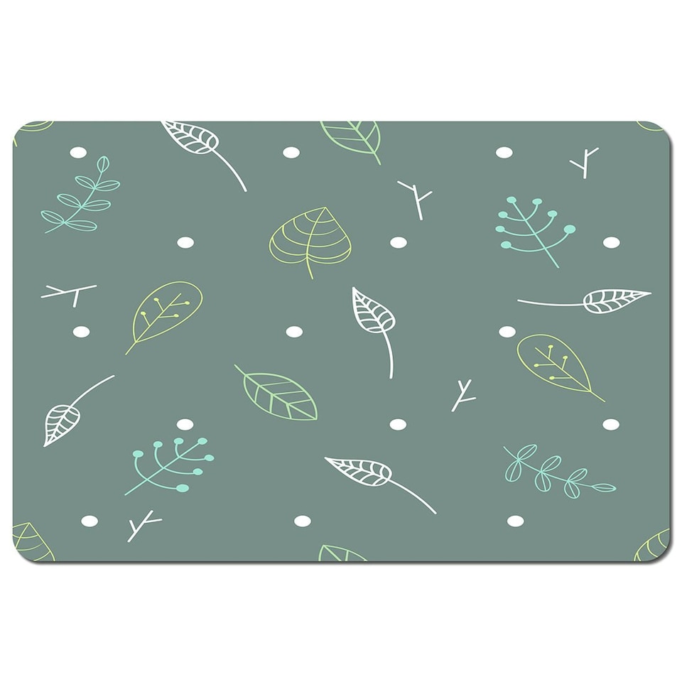 image 1 of Hand drawn leaves (Placemat)