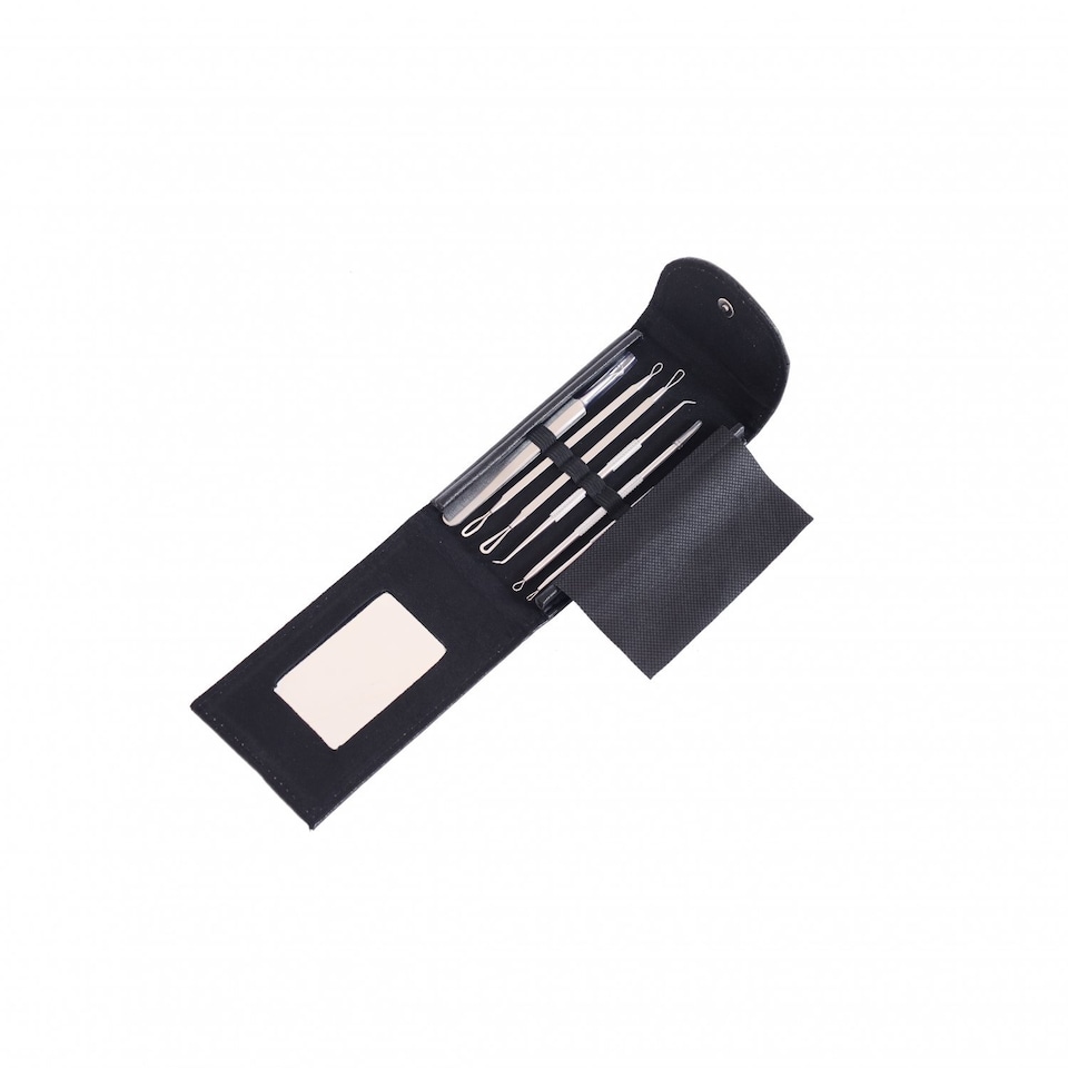 image 1 of Stainless Steel Blackhead Pimple Acne Spot Remover Tool Set