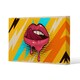 image 1 of pop art retro vintage colorful background (Canvas Print) 77 x 51 x 4cm