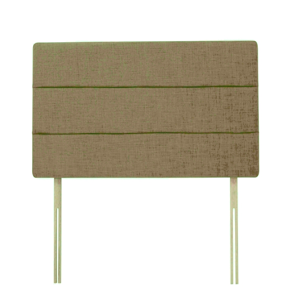 Milan Cream Linen Headboard Single | Multi