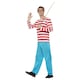 image 1 of Where's Wally? Fancy Dress Costume Adult Mens Small Multi | S