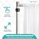 image 3 of Portable Pipe & Drape Frame, Backdrop Stand Set for Weddings - 3m x 3m