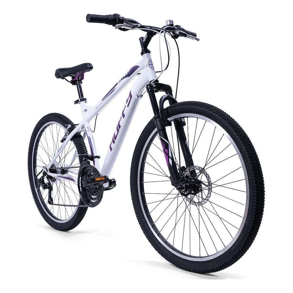 image 1 of HUFFY Extent 26-inch 18-Speed Gloss White Hardtail Mountain Bike (66350W)
