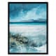 image 1 of Luskentyre Beach Isle Harris Hebrides Home Decor Black Framed Wall Art Print A4