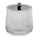 image 4 of Showerdrape Regent Ribbed Glass Chrome 5 Piece Bathroom Accessory Set