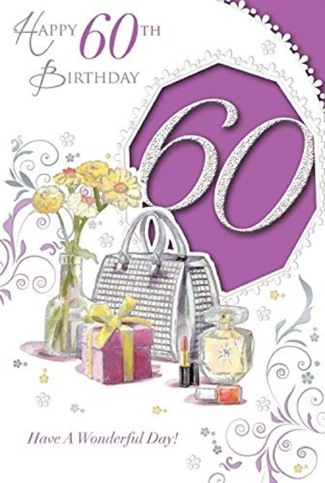 image 1 of Xpress Yourself Open Female 60 Today! Medium Sized Style Birthday Card