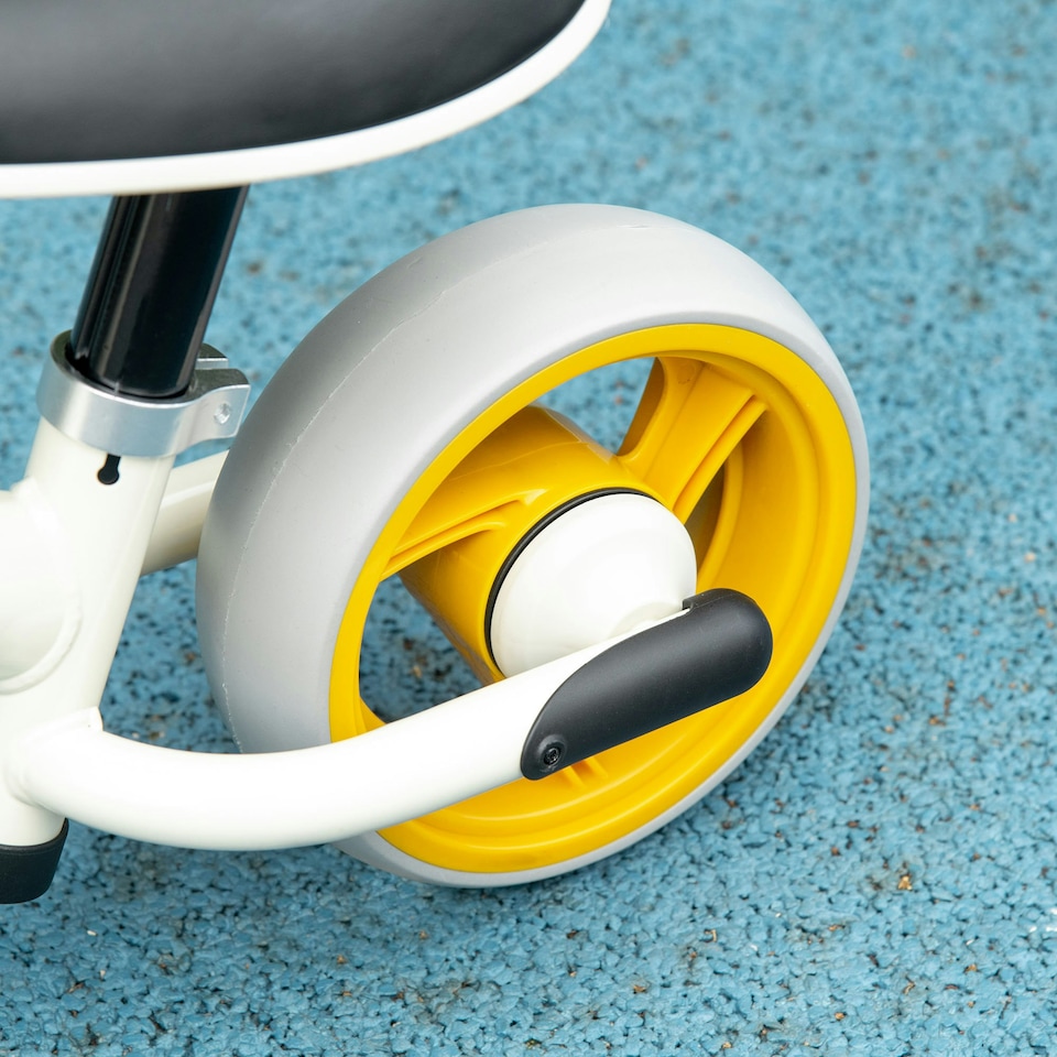 image 1 of AIYAPLAY Lightweight Baby Balance Bike w/ Adjustable Seat, EVA Wheels - Orange