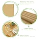 image 2 of Nicola Spring Cotton Fabric Placemats - 45cm x 34.5cm - Beige - Pack of 6 | Cream