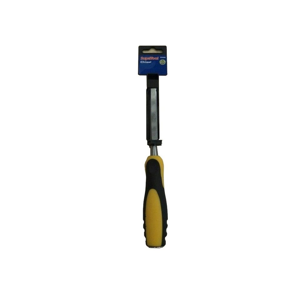 SupaTool Carbon Steel Chisel - Yellow/Black/Silver - 18mm