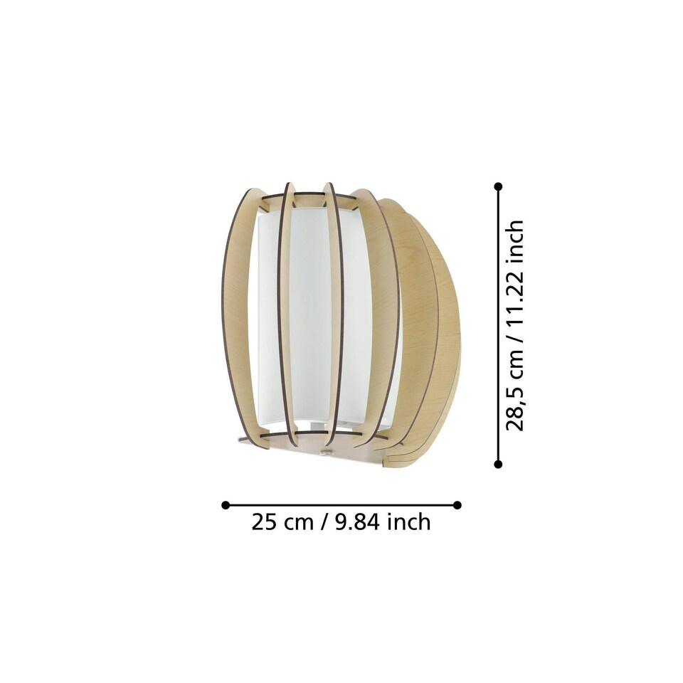 image 1 of EGLO Stellato 1 Wall Light WBS White