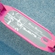 image 8 of AIYAPLAY Kids Scooter, Foldable Kick Scooter w/ Adjustable Handlebar, Pink Pink