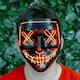 image 3 of Global Gizmos 45989 LED Halloween Stitch Mask