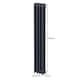 image 5 of Traditional 3 Column Radiator 1800 x 202mm Anthracite Grey