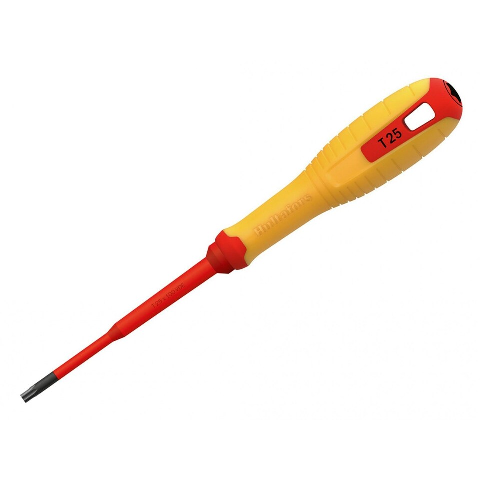 Hultafors Vde Torx Screwdriver - Multi Colour - T25 x 100mm