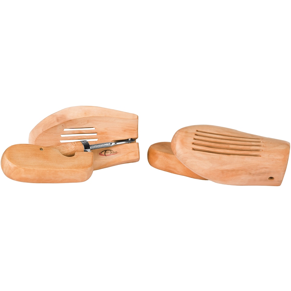 image 1 of Shoe Stretcher 2 Pairs - made of lotus wood, for womens and mens shoes | Brown | brown | 39-41 | 2