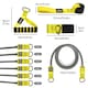 image 3 of Centra Resistance Bands 12PC Heavy Exercise Bands Strength Training Home Gym