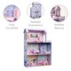 image 5 of Teamson Kids Wooden Dreamland 3 Storey Doll House for 12" Dolls, Dollhouse