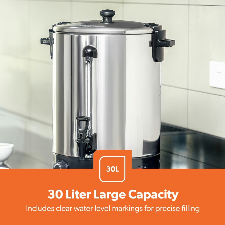 image 1 of Geepas Electric Catering Urn, 30 Litre