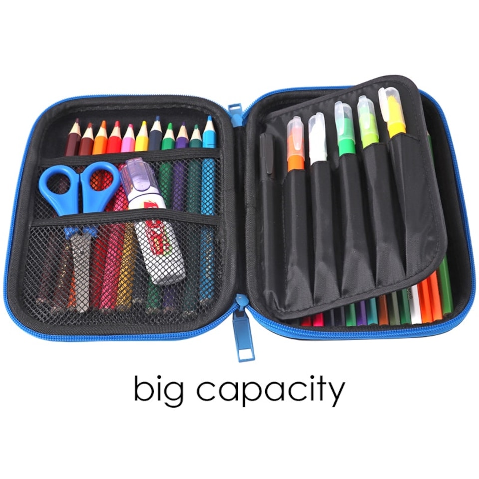 image 1 of Dinosaur Design 3D Embossed Pencil Case