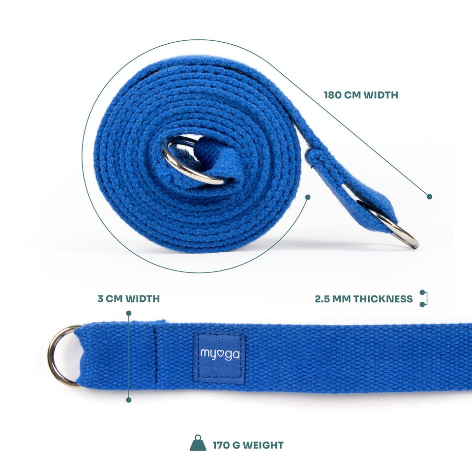 image 1 of Myga Pair of Blocks  Strap - Royal Blue