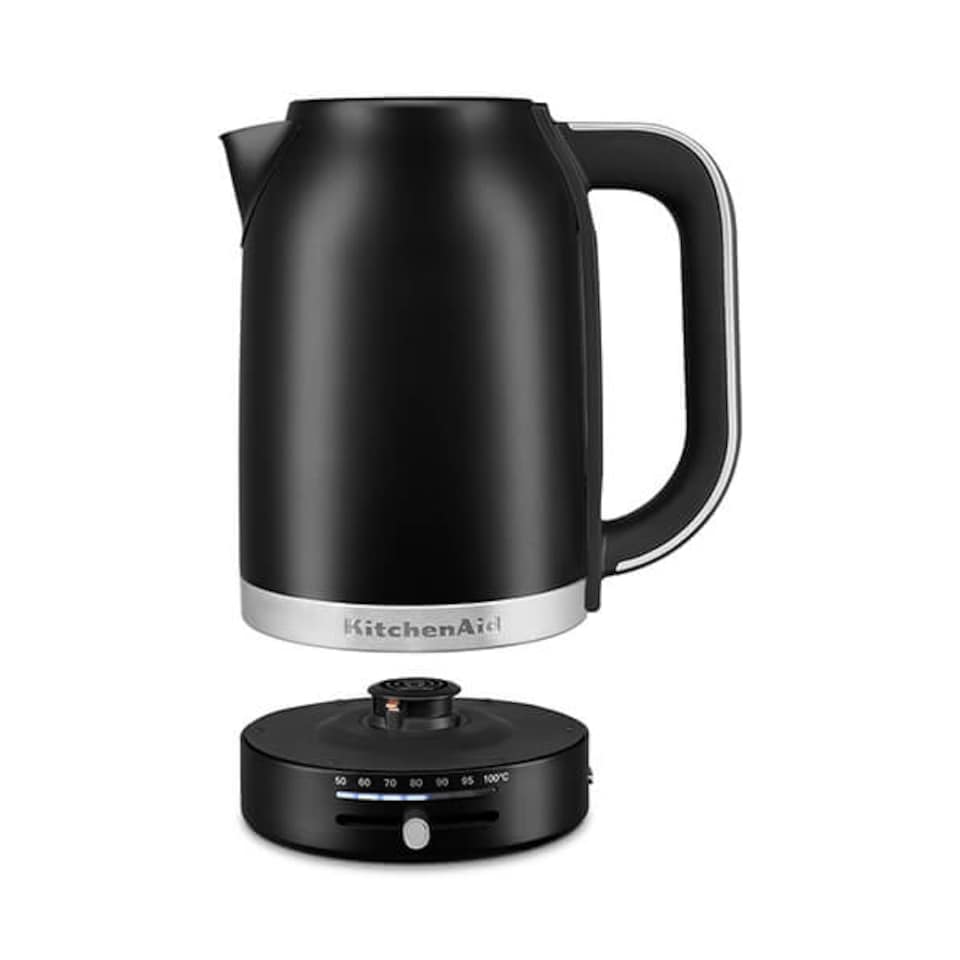 image 1 of KitchenAid Breakfast Suite Matte Black 1.7L Kettle | Black