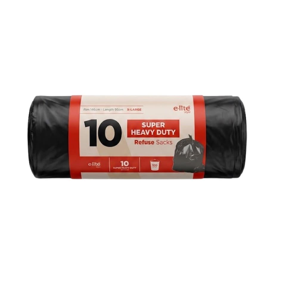 image 1 of Elite Heavy Duty Bin Bag 10s - Pack of 1