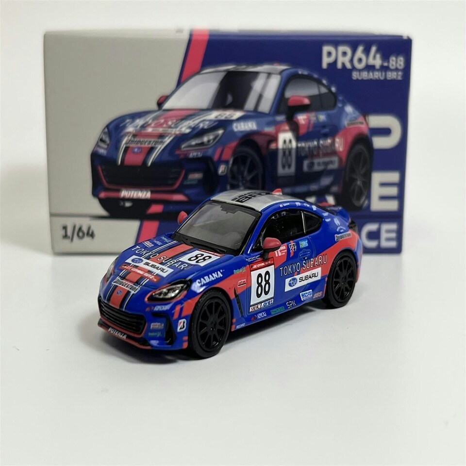 image 1 of Subaru BRZ Tokyo Subaru Racing 1:64 Scale Pop Race PR640088