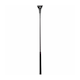 image 3 of Shires Topaz Leather Horse Riding Whip - Raspberry - 26in