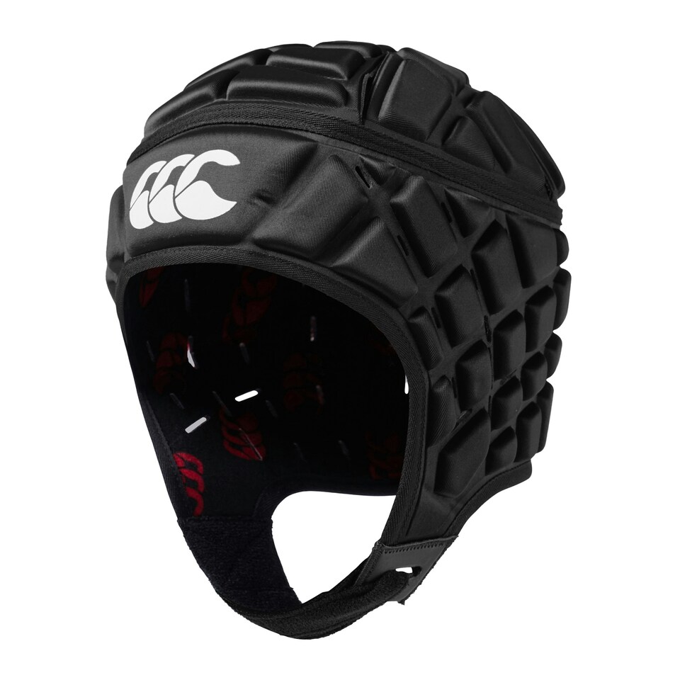 Canterbury Unisex Adult Raze Rugby Headguard - Black/True Red - S